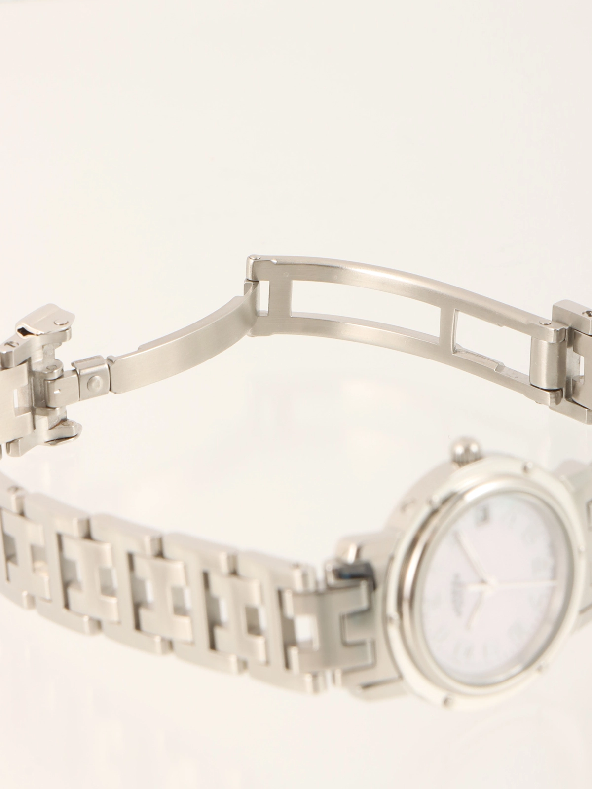 HERMES シルバー クリッパー HERMES クリッパーナクレ シルバー｜VINTAGE QOO TOKYO