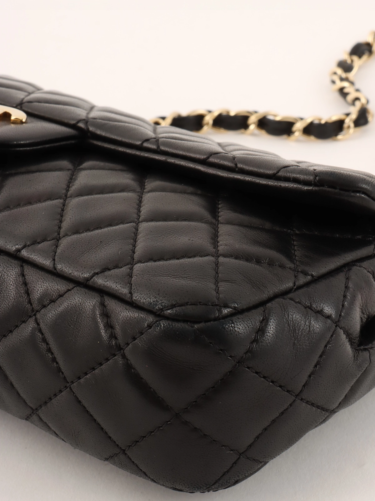 CHANEL 2009年頃製 ハートチャームCCターンロックチェーンバッグ