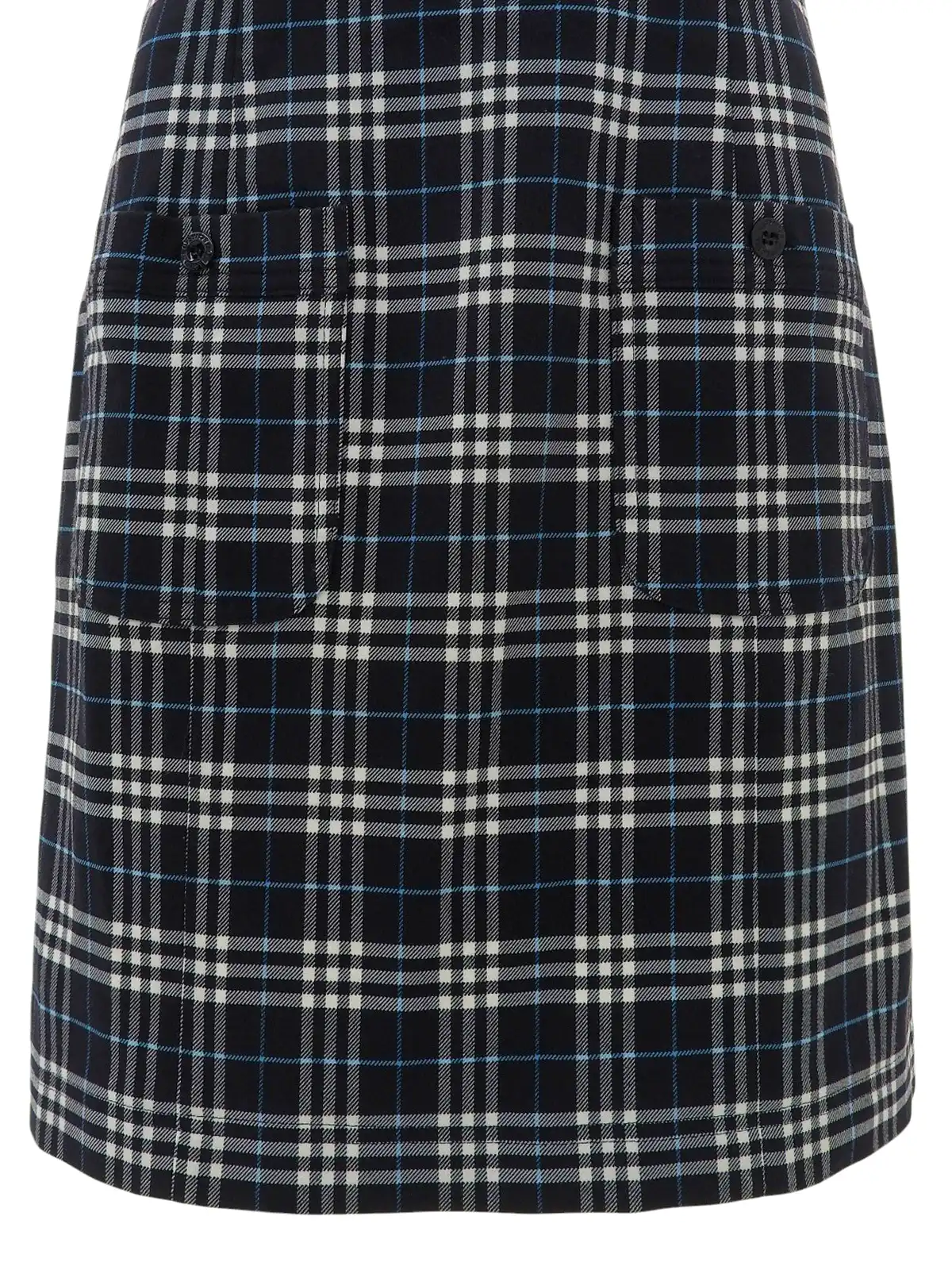 BURBERRY BLUELABEL 膝丈ワンピース ネイビー 品良い 美品 王道
