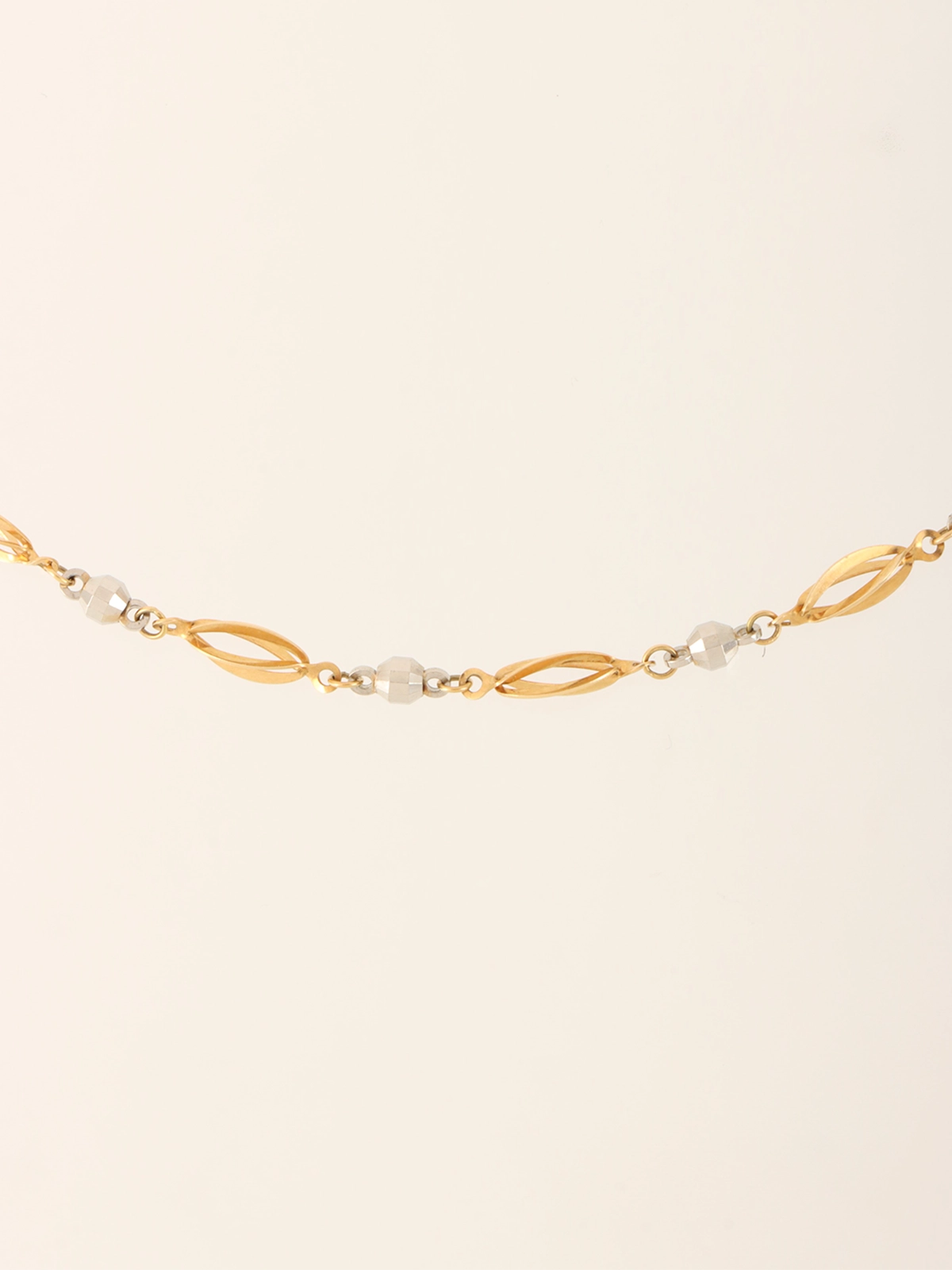 Selection Jewelry 18Kプラチナデザインネックレス ゴールド