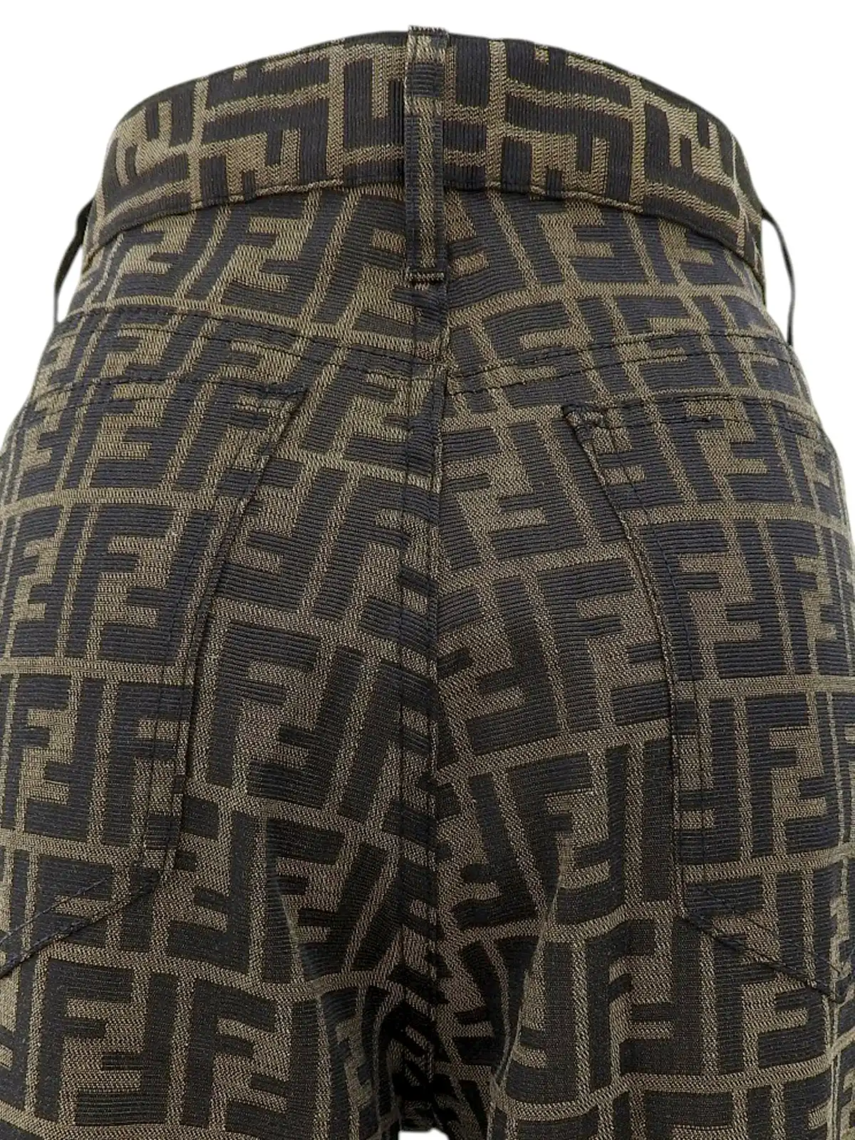 FENDI FFズッカパターンパンツ ブラウン｜VINTAGE QOO TOKYO