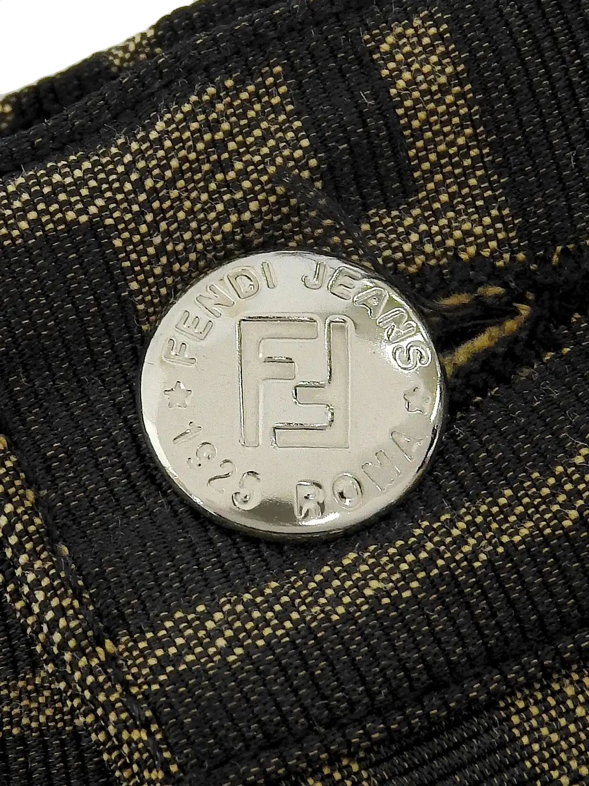 FENDI FFズッカパターンパンツ ブラウン｜VINTAGE QOO TOKYO