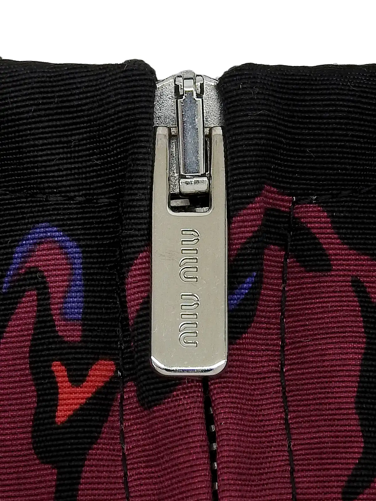 FENDI フラワーパターンノースリーブワンピース ブラック