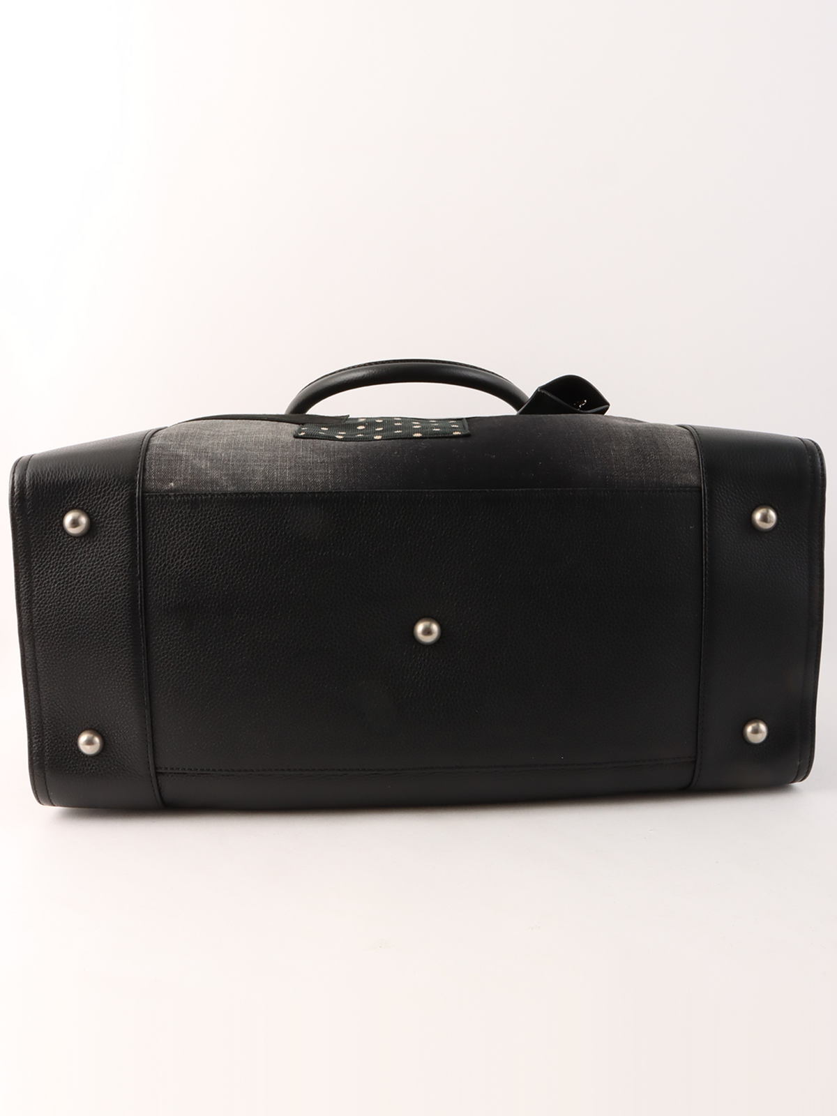 LOEWE パッチワークアマソナボストンバッグ ブラック／マルチ