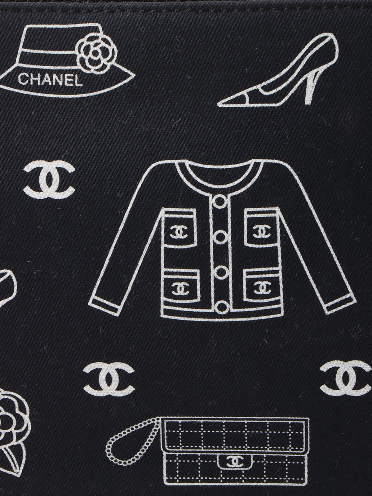 CHANEL 2001年頃製 アイコンパターンCCマークチャームチェーン