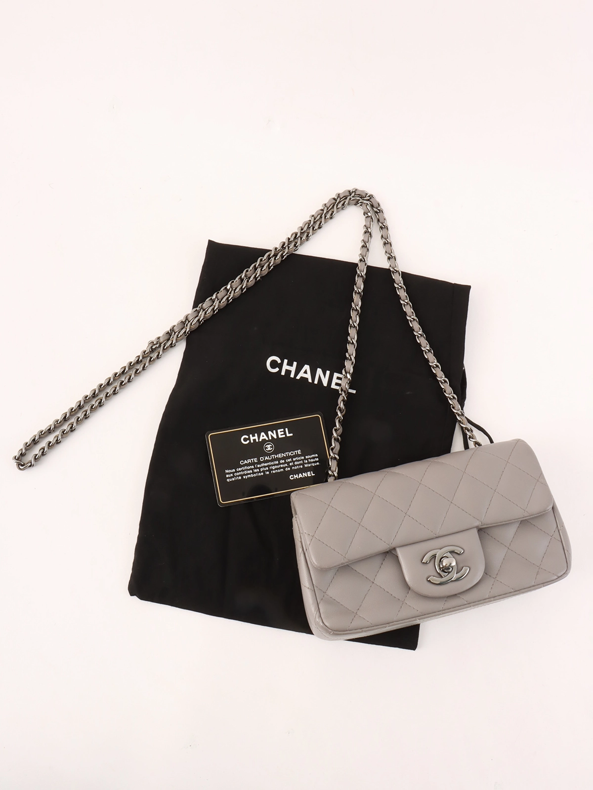 CHANEL 2014年頃製 CCターンロックチェーンショルダーバッグミニ