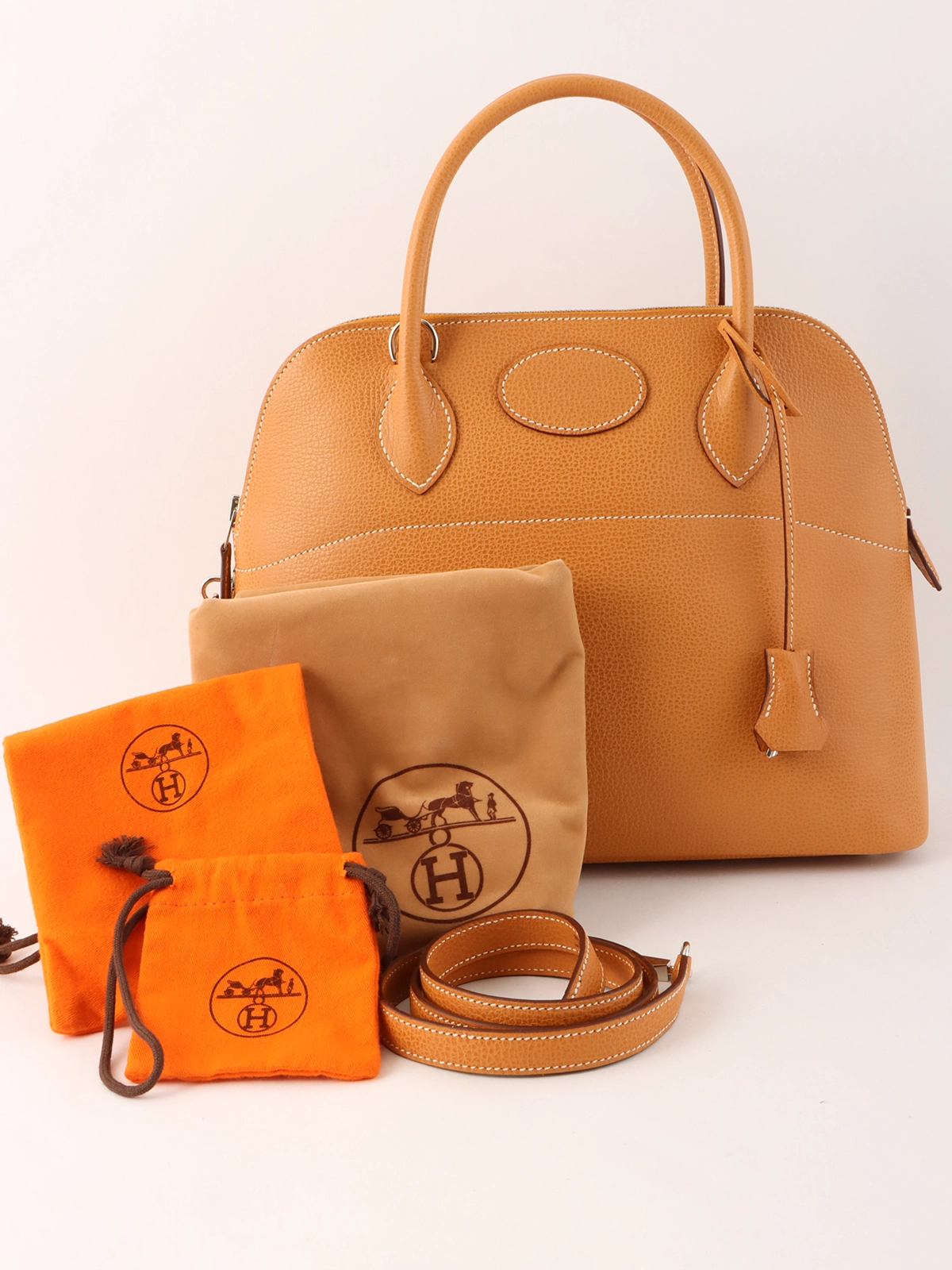 kumiti様　エルメス　屋根の上の庭　&　Chloé HERMES 2006年製 ボリード31 ナチュラル｜VINTAGE QOO TOKYO