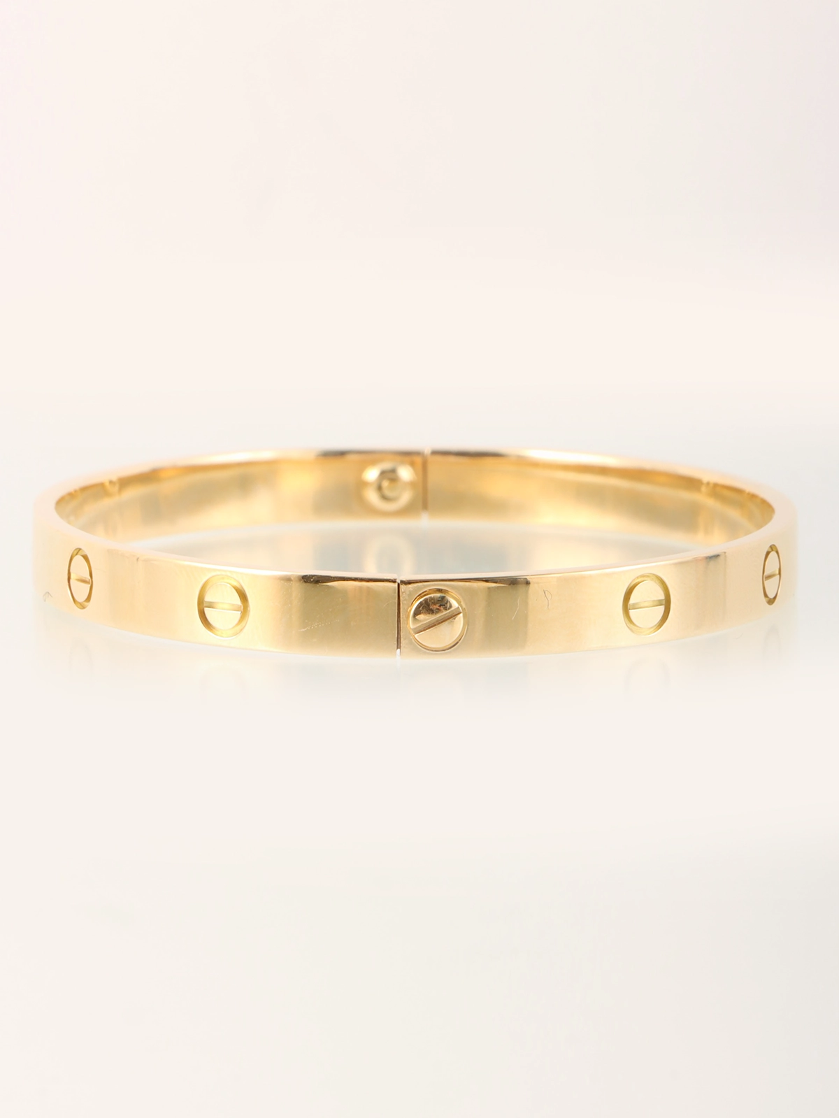 超特価セール開催！！ CARTIER 18Kラブブレスレット ゴールド｜VINTAGE QOO TOKYO アクセサリー